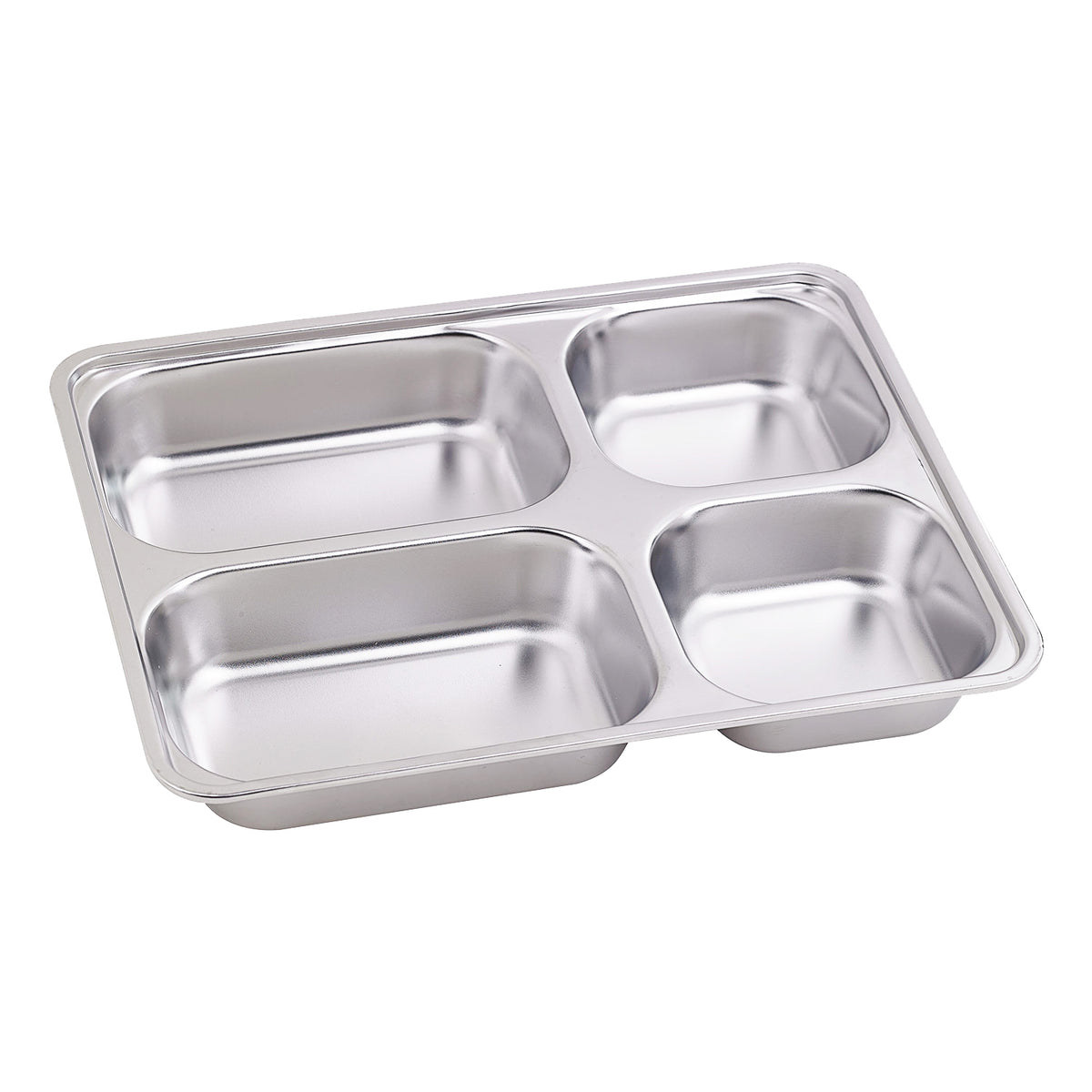 Noxtray Stainless Steel Compartment Tray with PP lid – Klover Sales